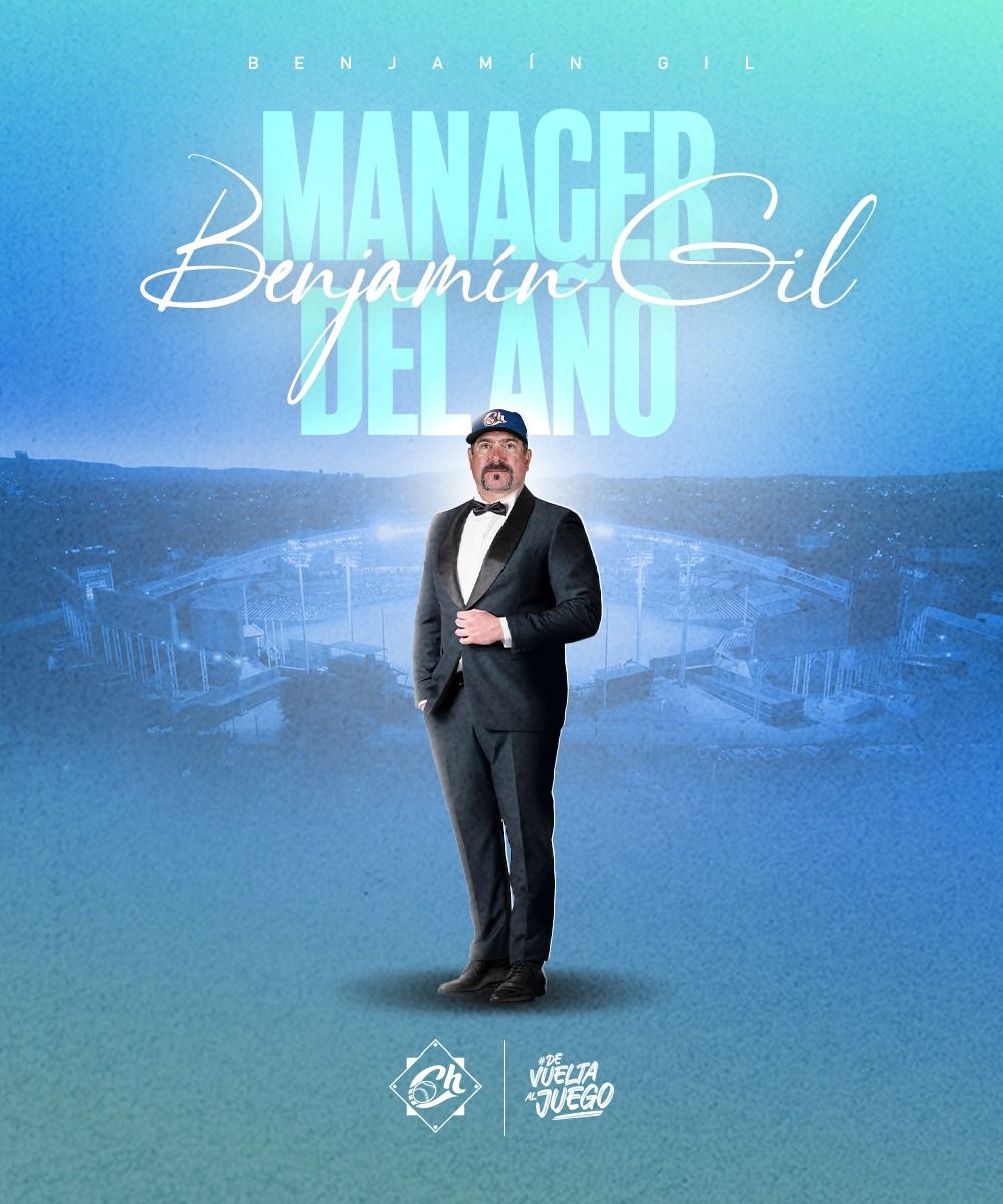 Benjamín Gil, Manager del Año en la Liga ARCO Benjamín Gil, Manager del Año en la Liga ARCO