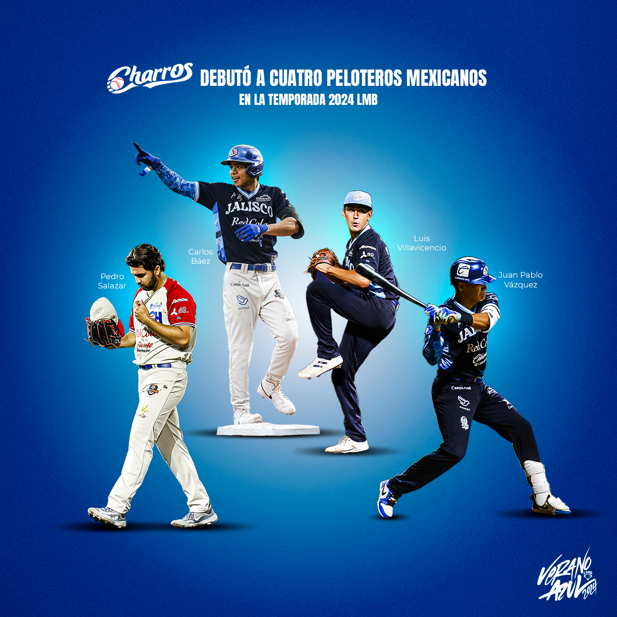 Impulsa Charros al talento mexicano en la T2024 de la LMB Impulsa Charros al talento mexicano en la T2024 de la LMB