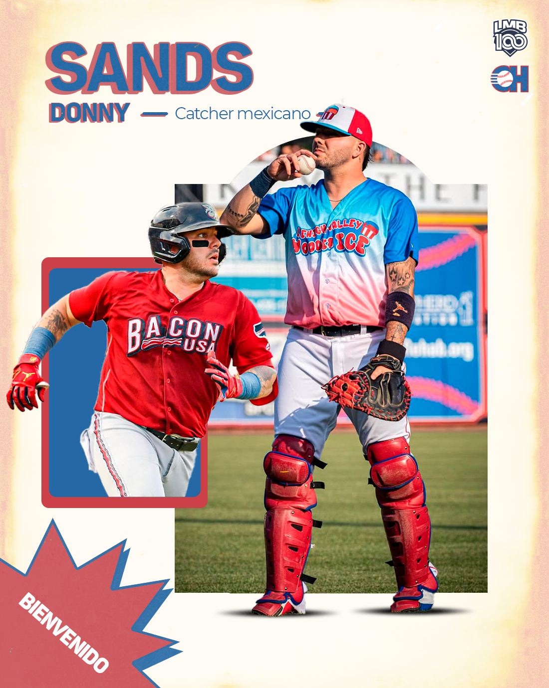 ¡Llegó el ‘power’! Donny Sands es nuevo jugador de Charros