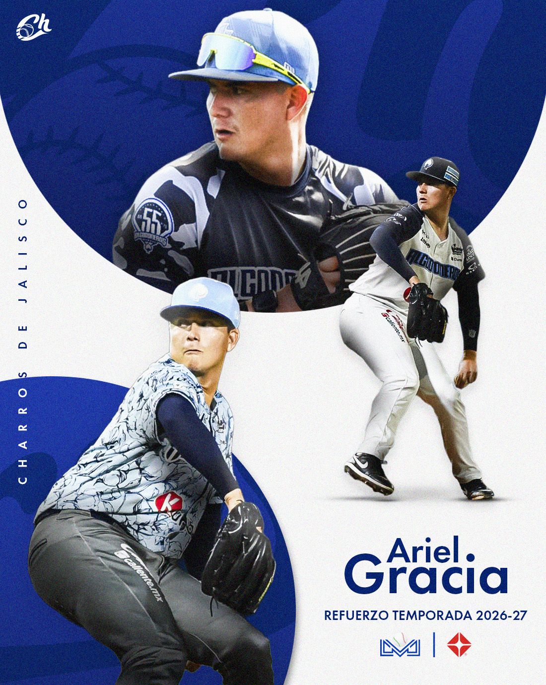 La mira puesta en el ‘Tri’: Charros adquiere al pitcher Ariel Gracia