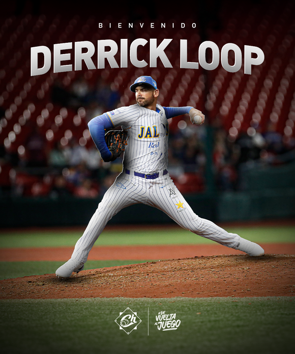 Otro caballo de batalla al bullpen de Charros: Derrick Loop