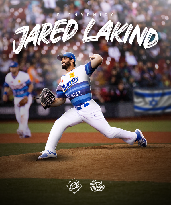 Renueva Charros su rotación con el regreso de Jared Lakind